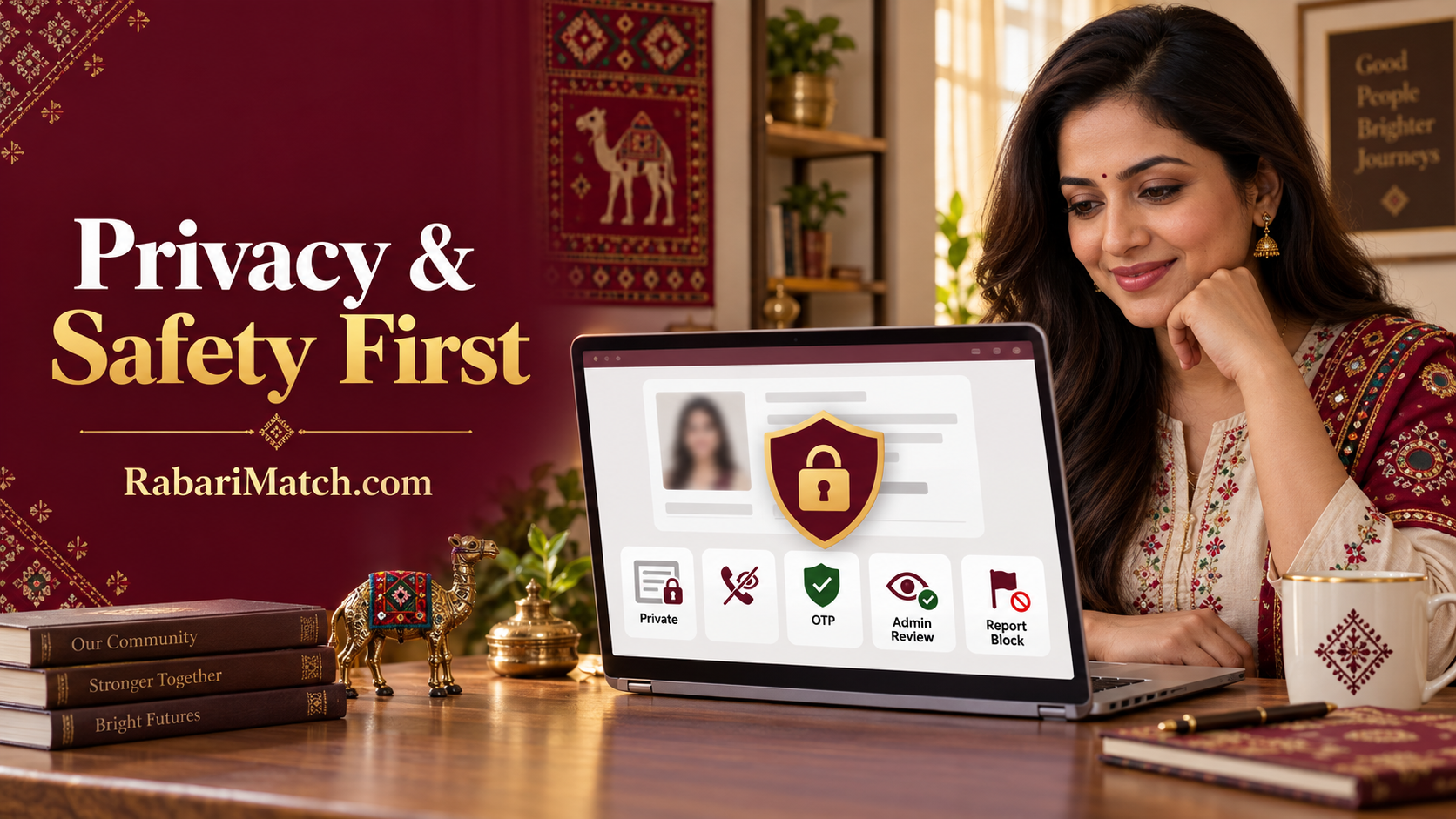 Privacy and Safety Features on RabariMatch.com