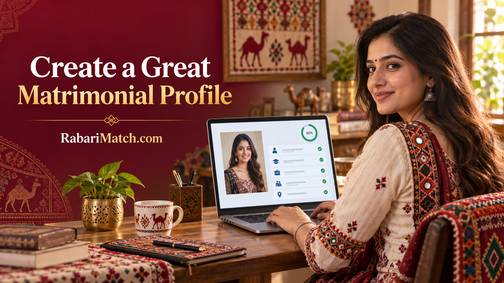 Tips to Create a Good Matrimonial Profile on RabariMatch.com
